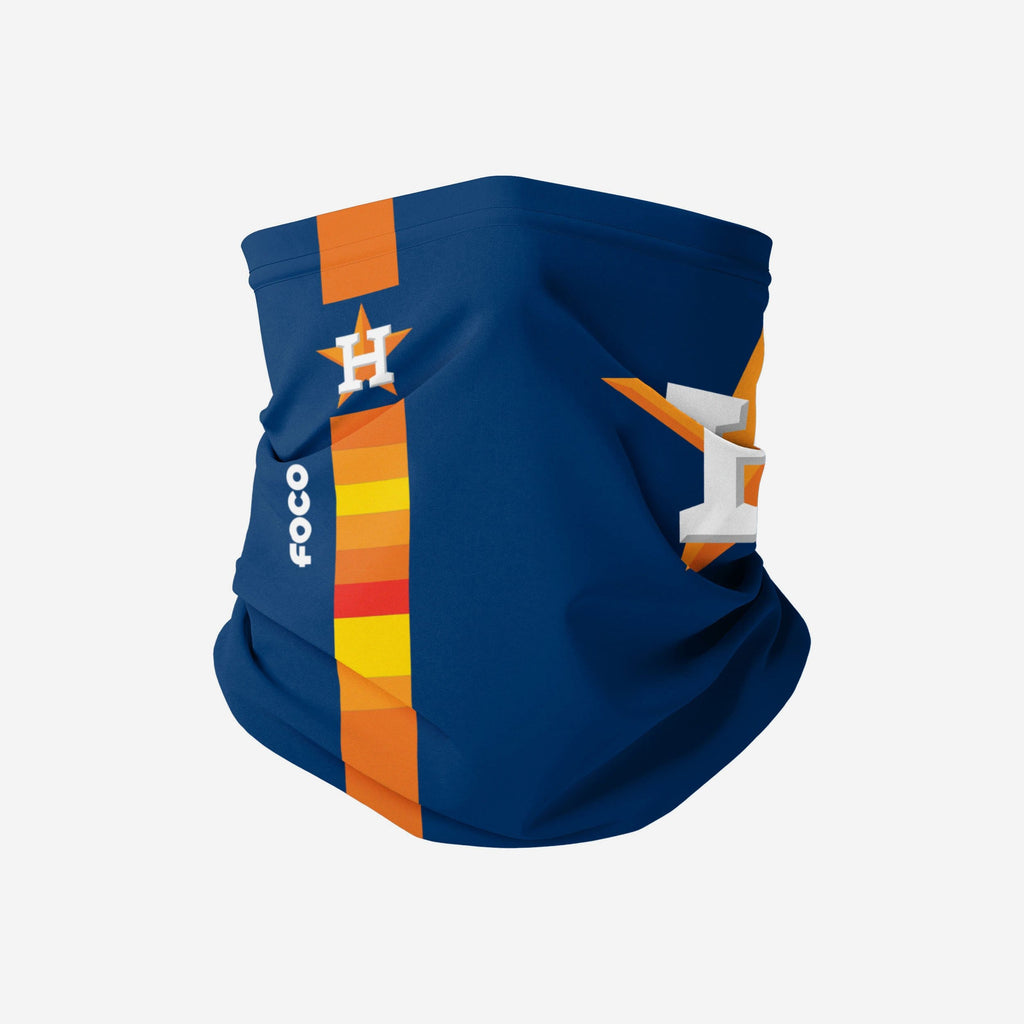 Houston Astros Big Logo Gameday Gaiter Scarf FOCO - FOCO.com