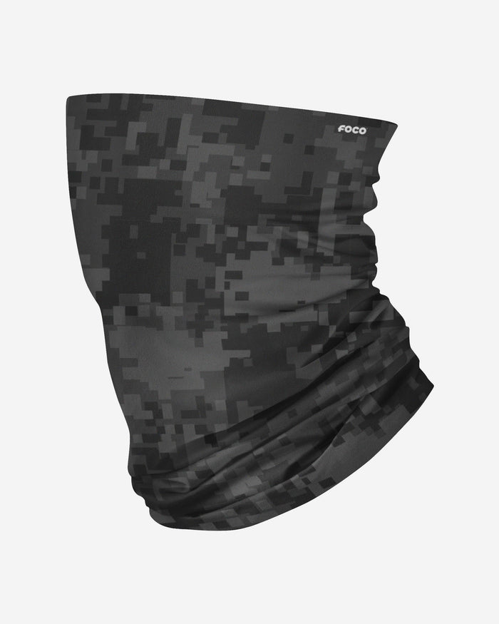 Black Digital Camo Gaiter Scarf FOCO - FOCO.com