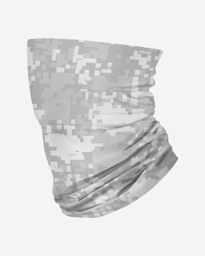 White Digital Camo Gaiter Scarf FOCO - FOCO.com