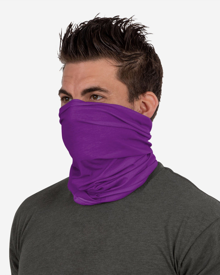 Solid Purple Gaiter Scarf FOCO - FOCO.com