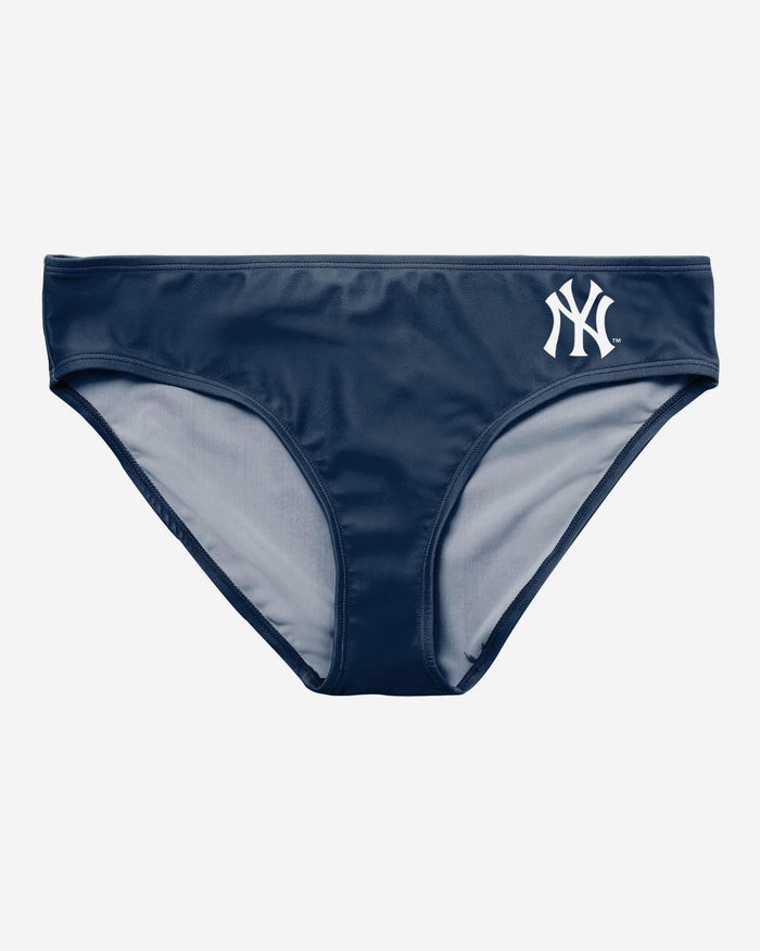 New York Yankees Womens Mini Logo Bikini Bottom FOCO - FOCO.com