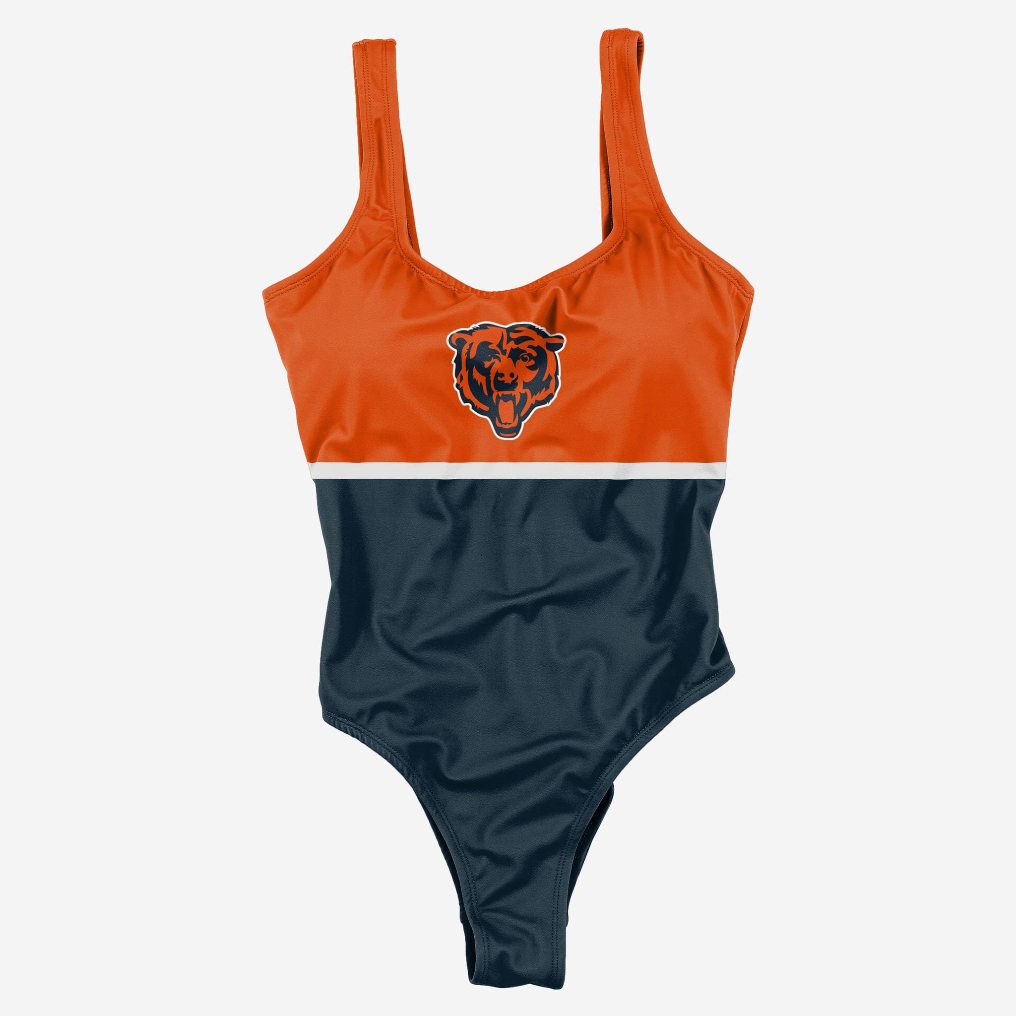 FOCO Women's FOCO Navy Chicago Bears Team One-Piece Swimsuit