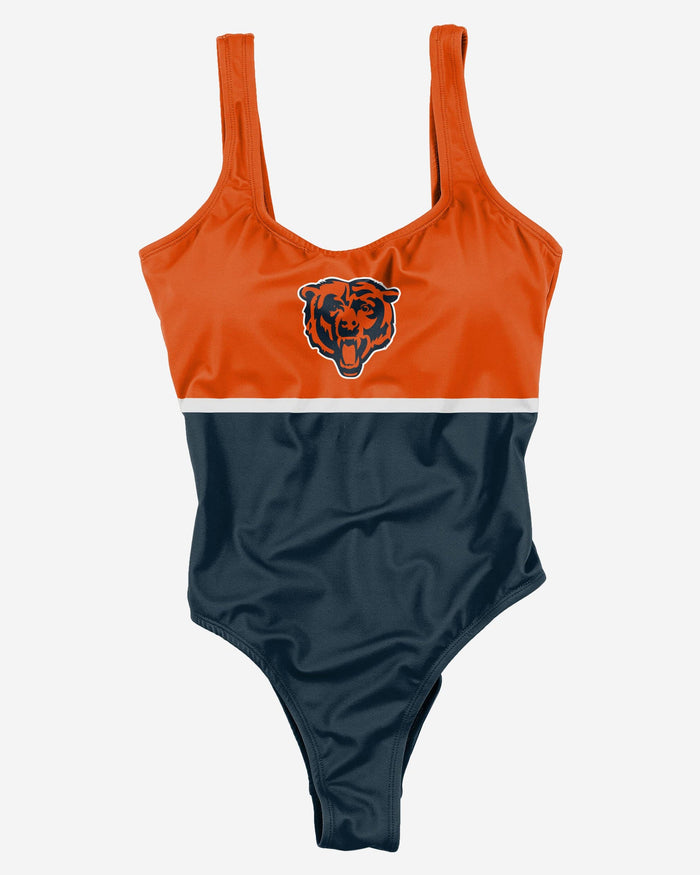 Chicago Bears Womens Beach Day One Piece Bathing Suit FOCO - FOCO.com