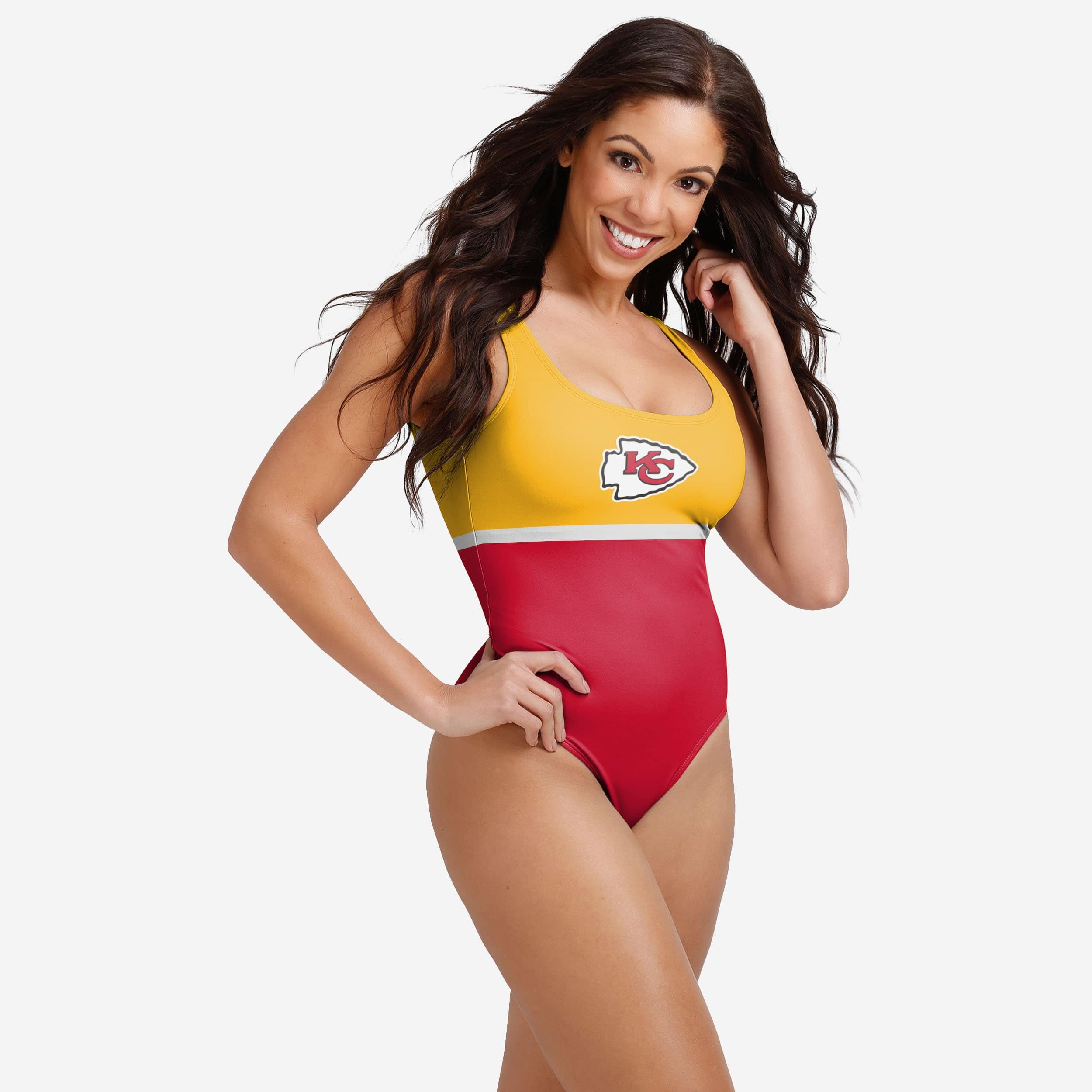 : FOCO Kansas City Chiefs NFL Womens Mini Print Bikini