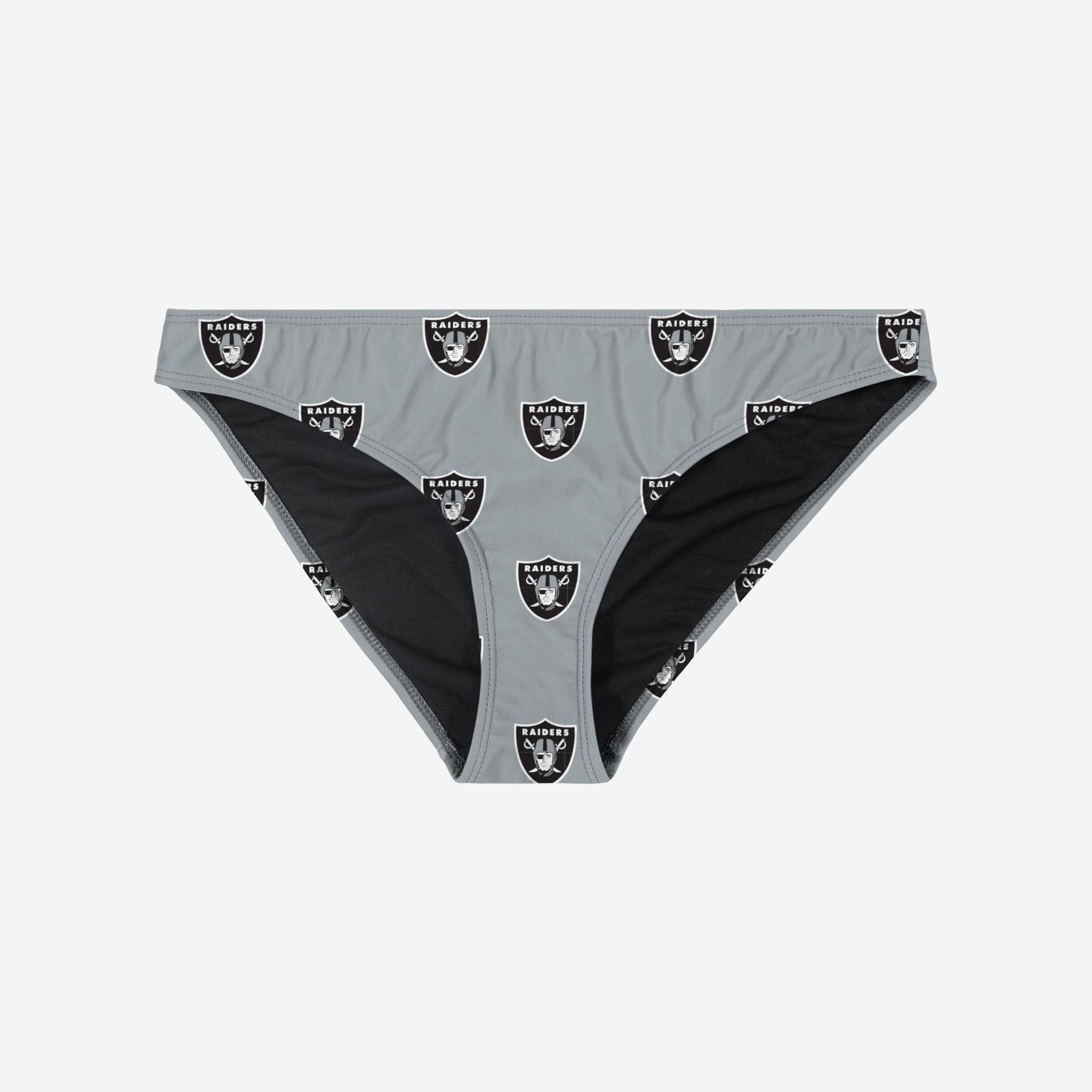 Las Vegas Raiders NFL Womens Mini Print Bikini Top