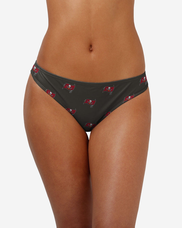 Tampa Bay Buccaneers Womens Mini Print Bikini Bottom FOCO S - FOCO.com