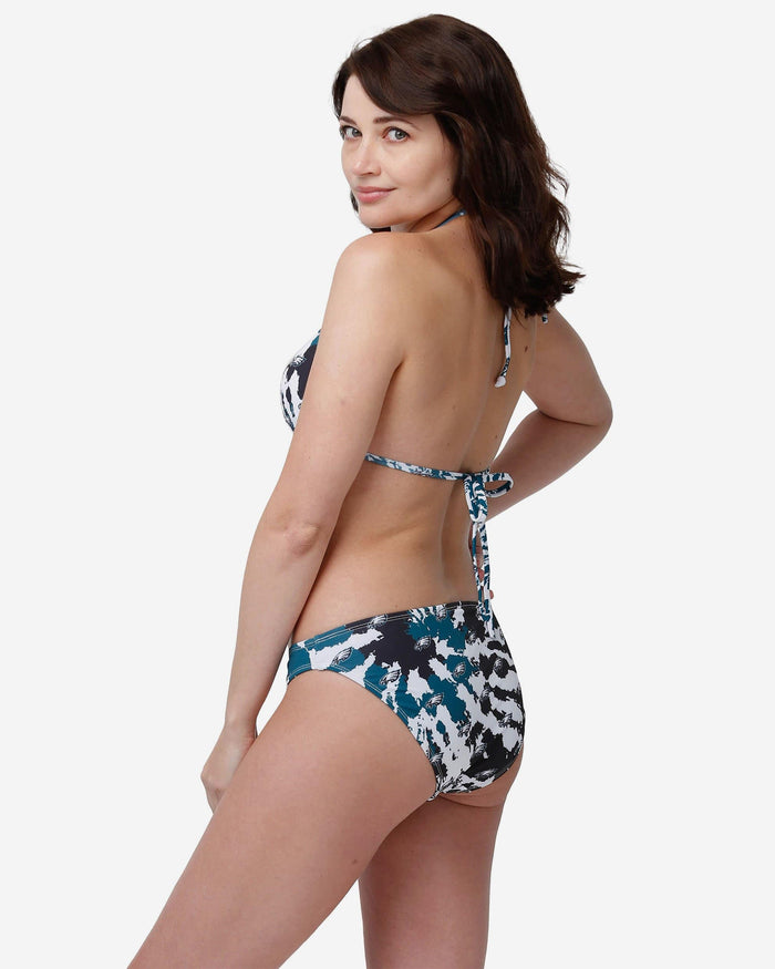 Philadelphia Eagles Womens Paint Splash Bikini Bottom FOCO - FOCO.com