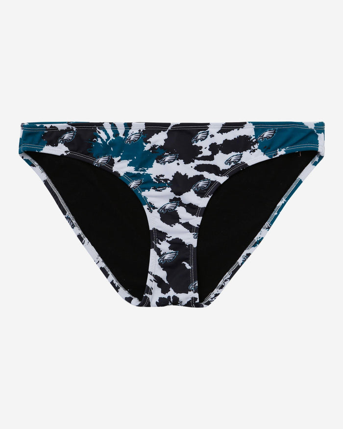 Philadelphia Eagles Womens Paint Splash Bikini Bottom FOCO - FOCO.com