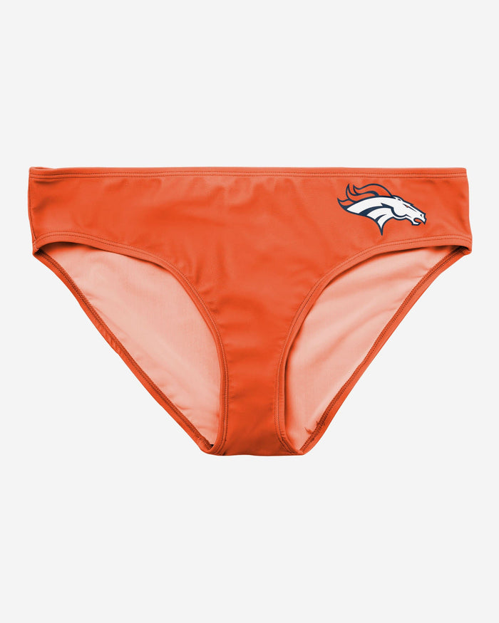 Denver Broncos Womens Mini Logo Bikini Bottom FOCO - FOCO.com