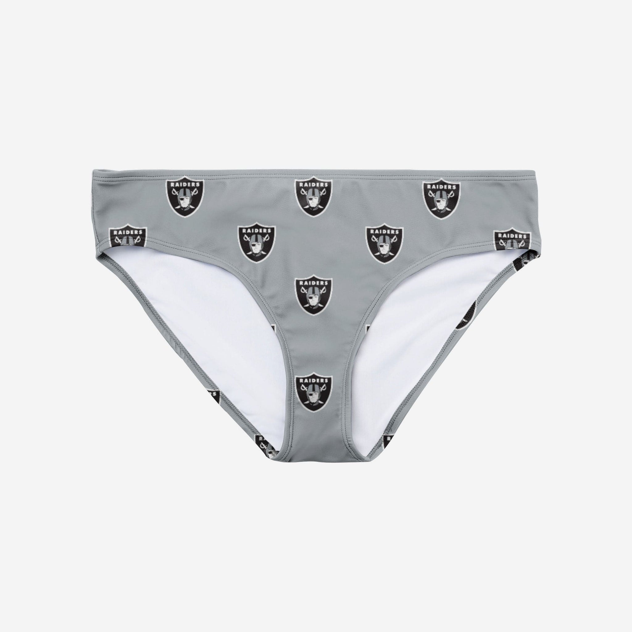 Las Vegas Raiders NFL Womens Mini Print Bikini Top