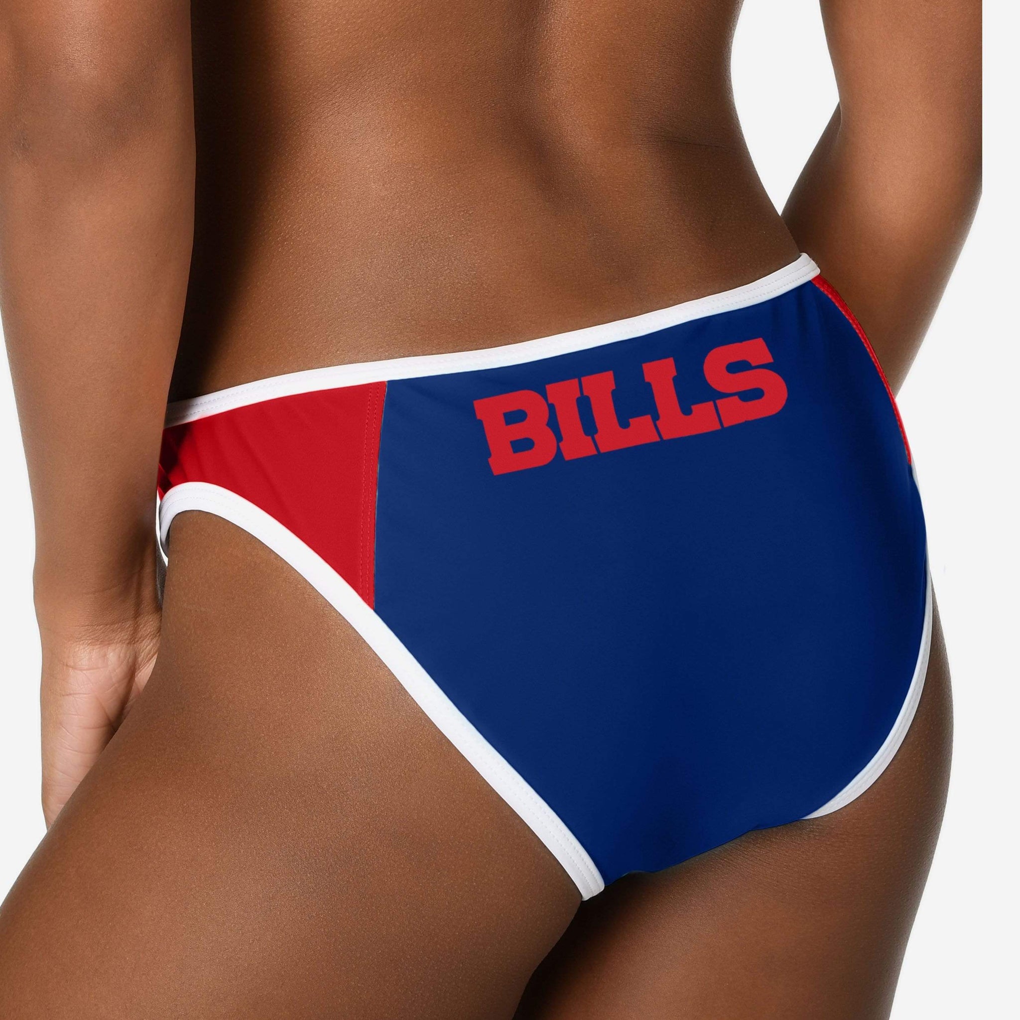 FOCO Buffalo Bills NFL Womens Mini Logo Bikini Bottom