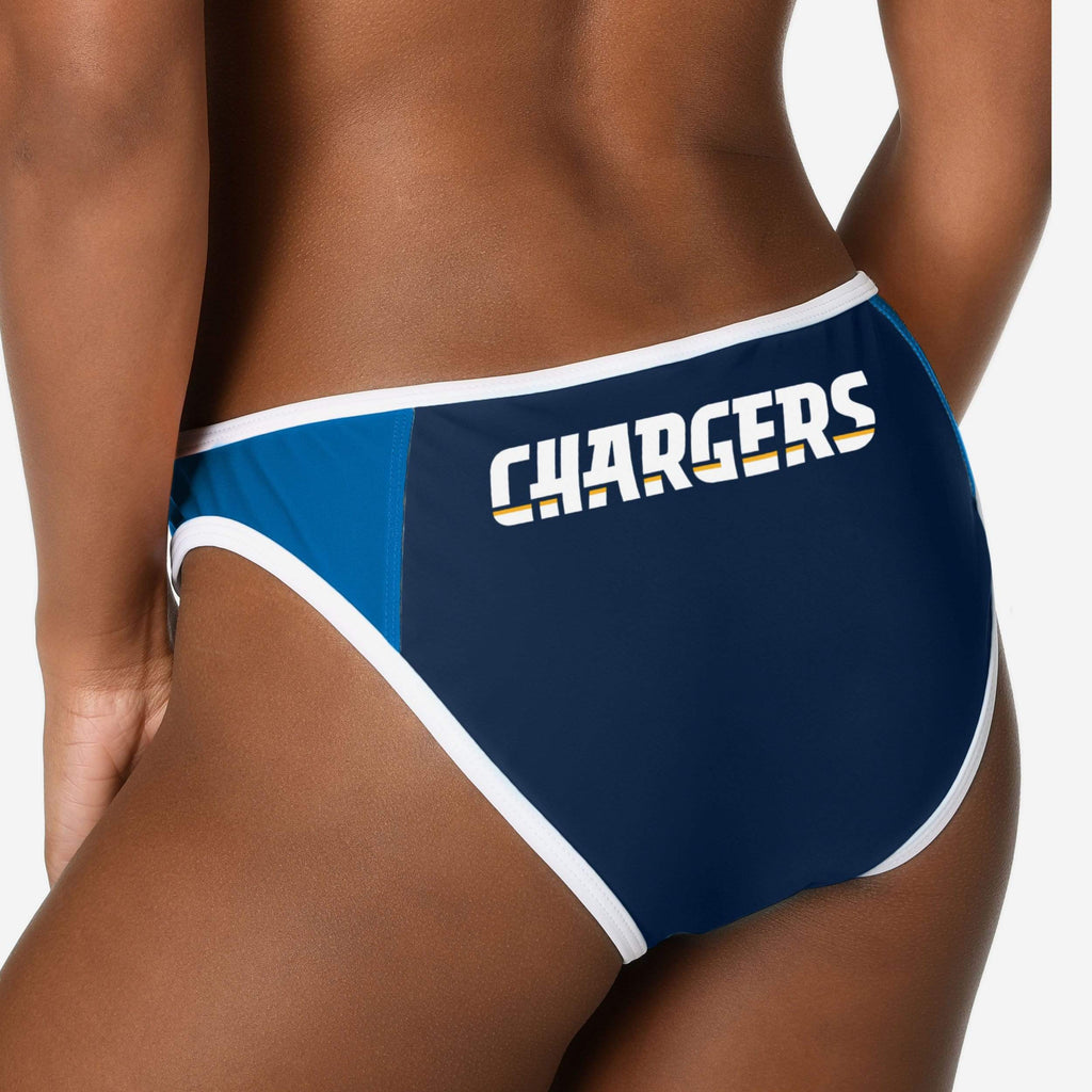 Los Angeles Chargers Team Logo Bikini Bottom FOCO - FOCO.com