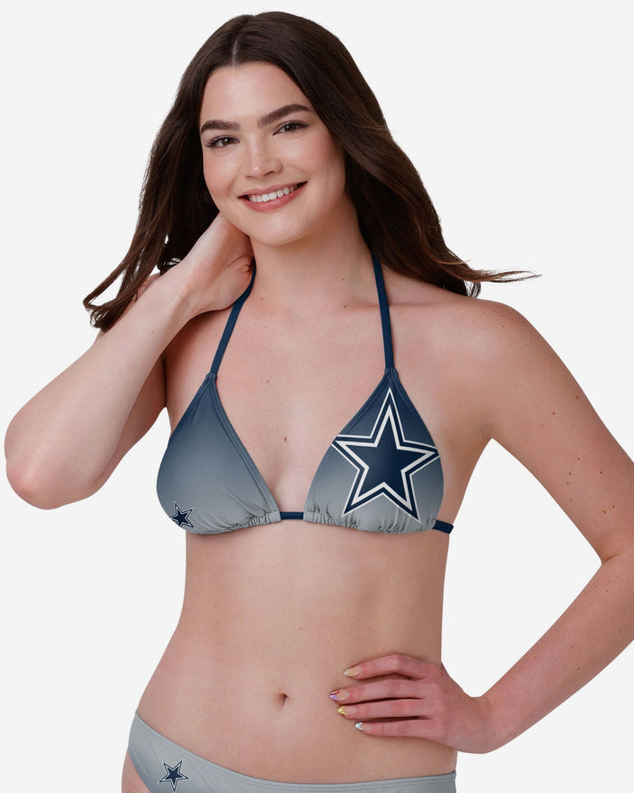 Dallas Cowboys Womens 2PCS Swimsuit Beach Cross Bikini Set Bathing Wear  Swimwear