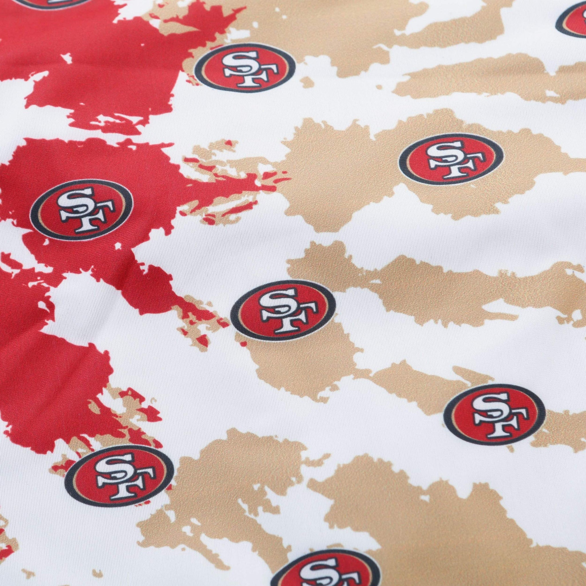 2pcs San Francisco 49ers Women's Bikini Swimwear Fans Print Bikini Travel  Suit
