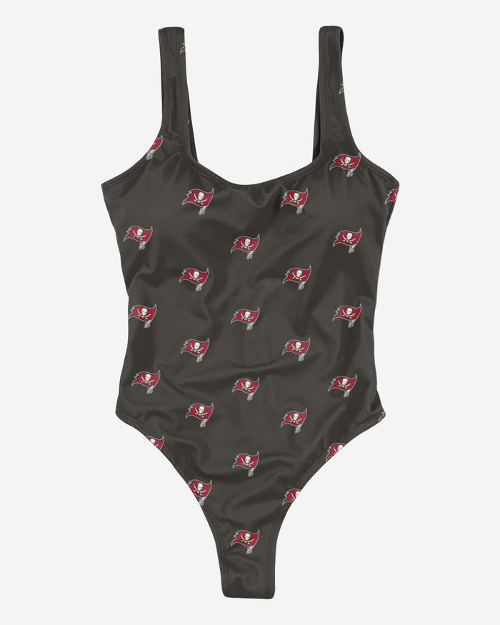 Tampa Bay Buccaneers Womens Mini Print One Piece Bathing Suit FOCO - FOCO.com