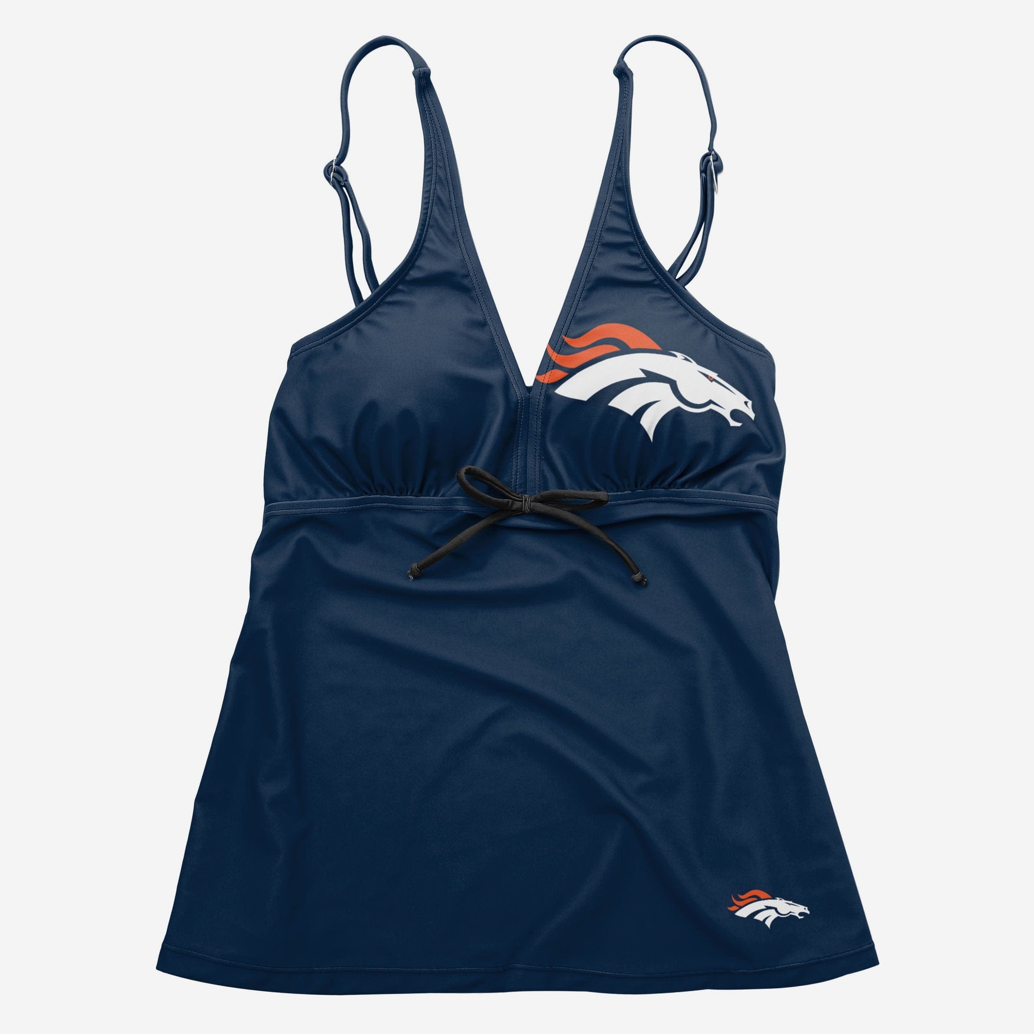 FOCO Denver Broncos NFL Womens Paint Splash Bikini Top