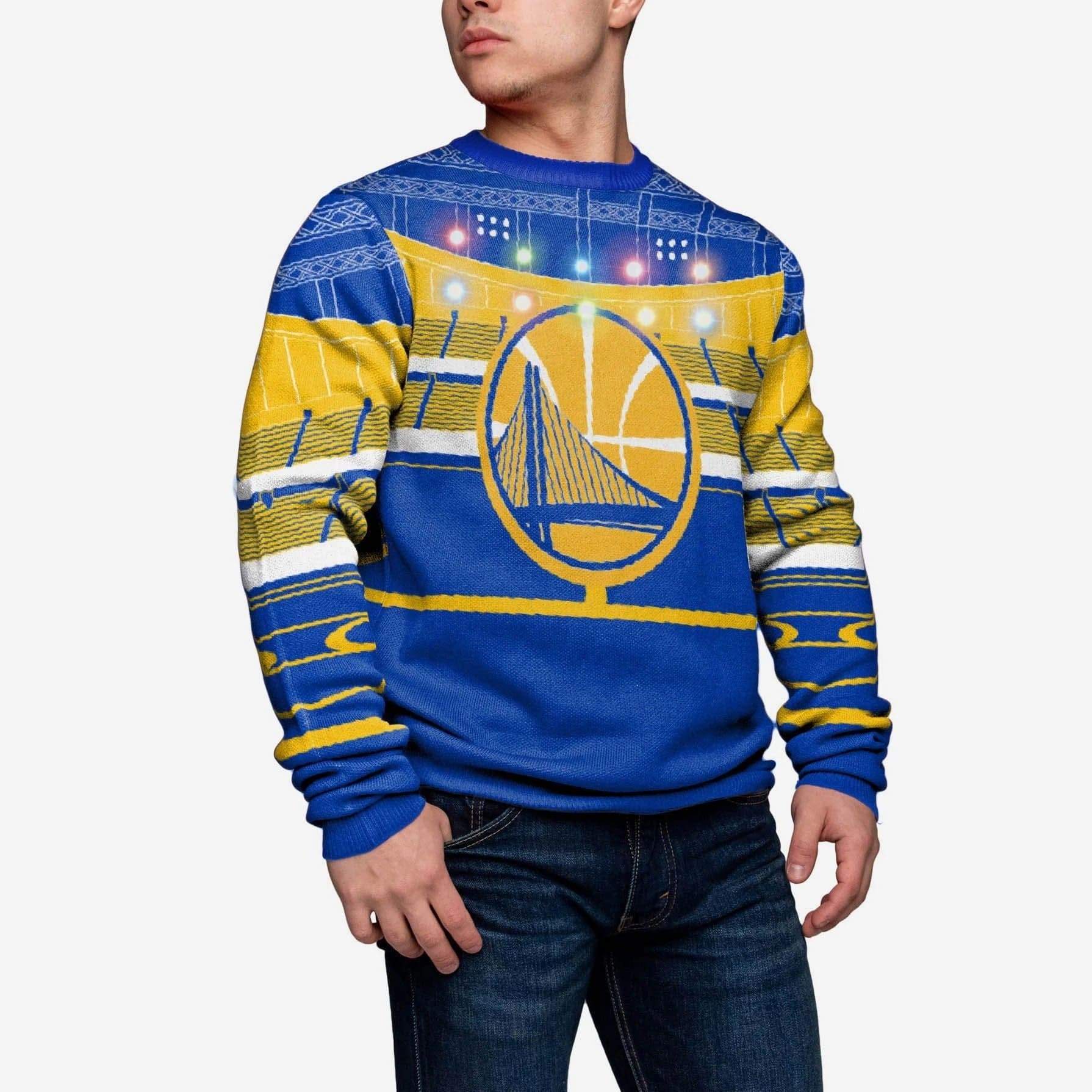 Golden state warriors christmas on sale sweater