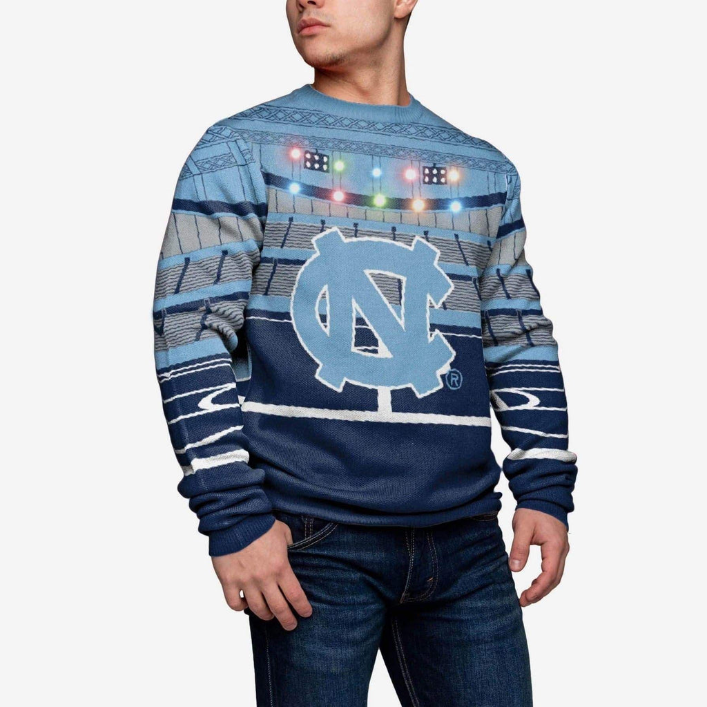 North Carolina Tar Heels Stadium Bluetooth Sweater FOCO S - FOCO.com