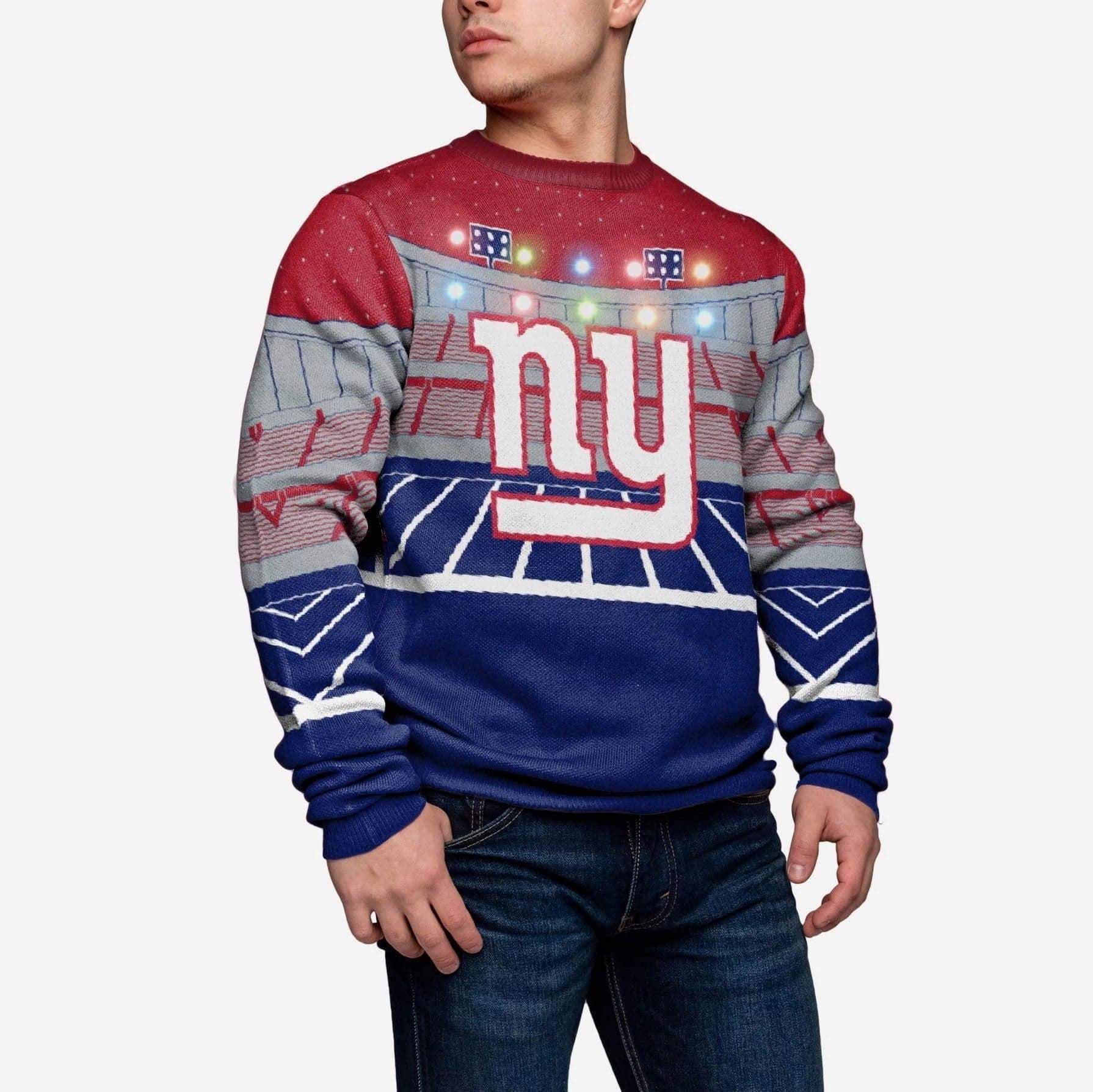 New York Giants Colourblock Santa Hat