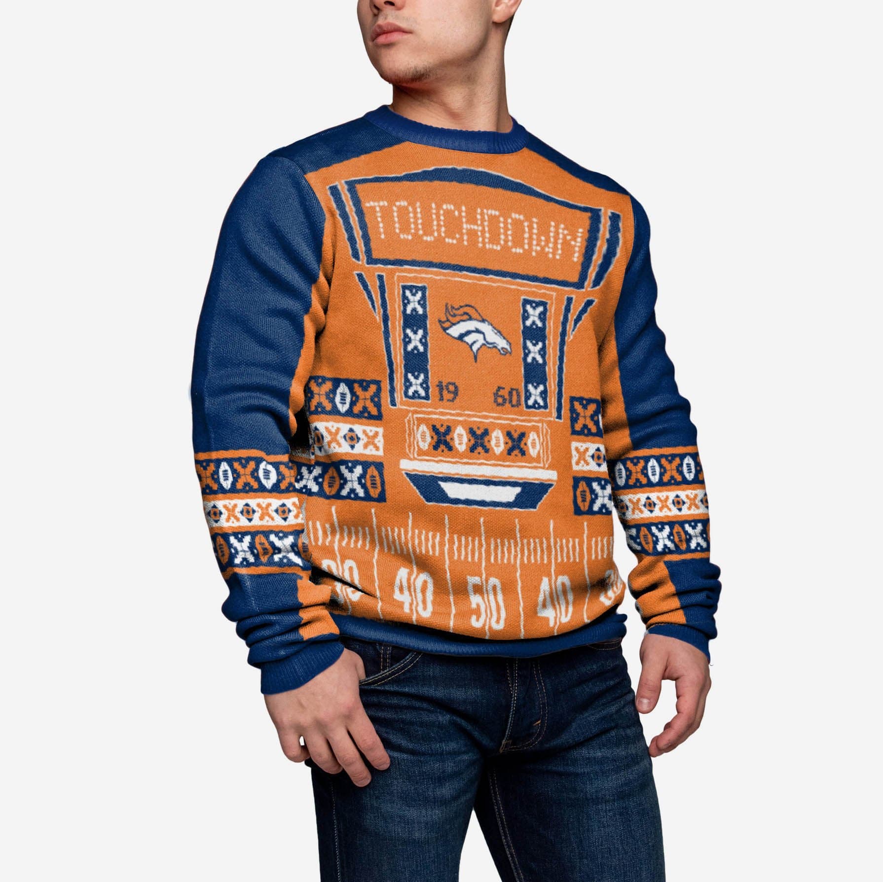 Dallas Cowboys Ugly Light Up Sweater FOCO