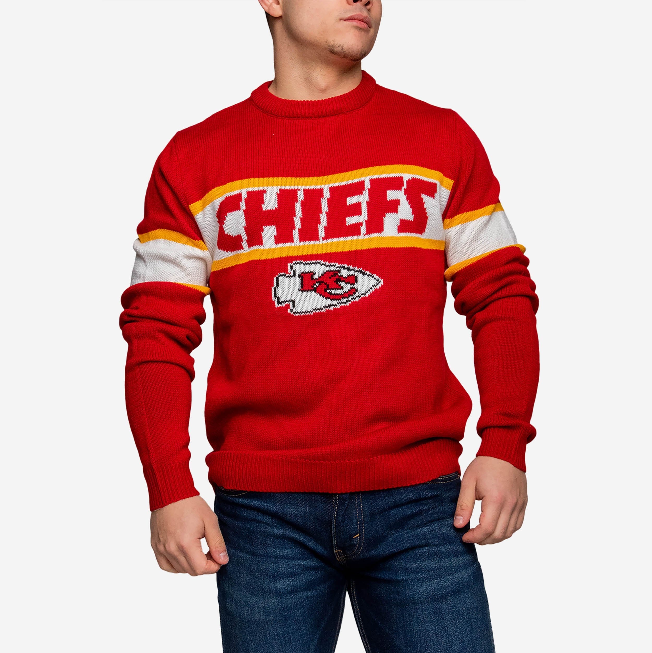 Vintage sales chiefs sweater