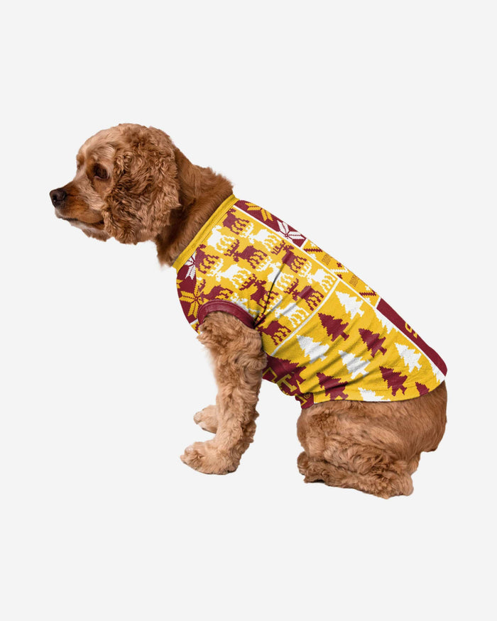 Iowa State Cyclones Busy Block Dog Sweater