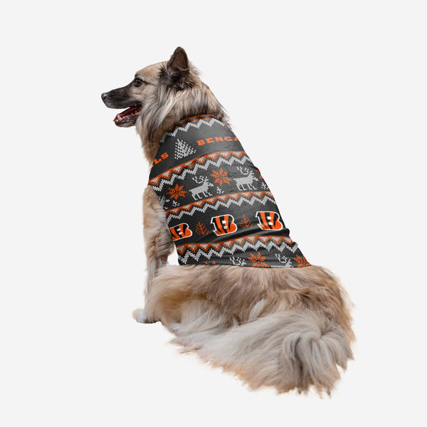 FOCO Cincinnati Bengals Printed Dog Sweater