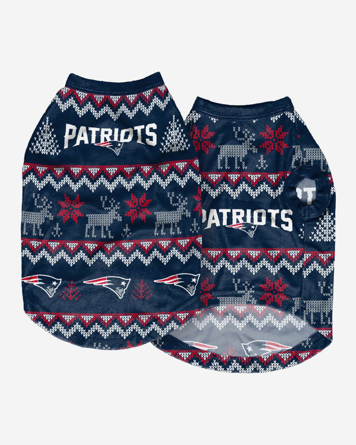 New England Patriots NFL Dog Sweater