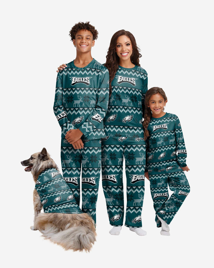 Philadelphia Eagles Snowflakes Pattern Ugly Christmas Sweater