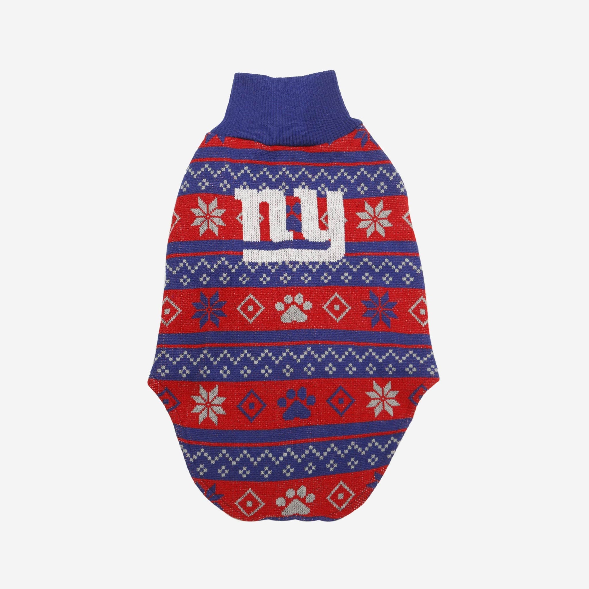 New York Giants Dog Family Holiday Sweater FOCO