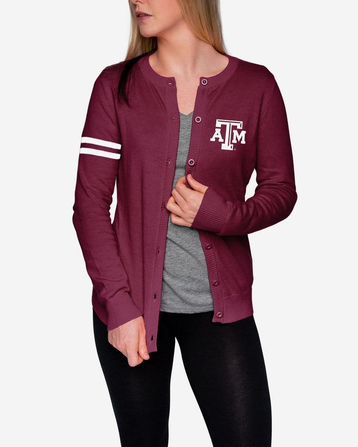 Texas A&M Aggies Womens Varsity Cardigan FOCO - FOCO.com