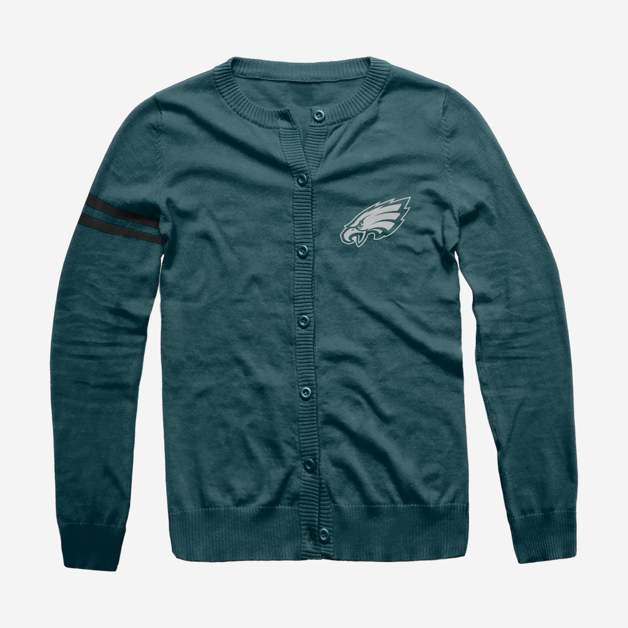 philadelphia eagles cardigan sweater