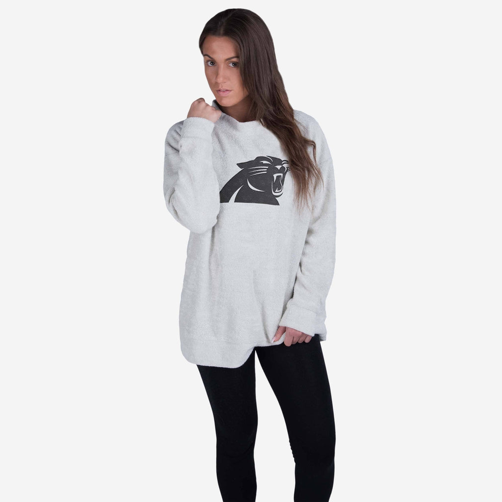 Carolina Panthers Womens Oversized Comfy Sweater FOCO - FOCO.com