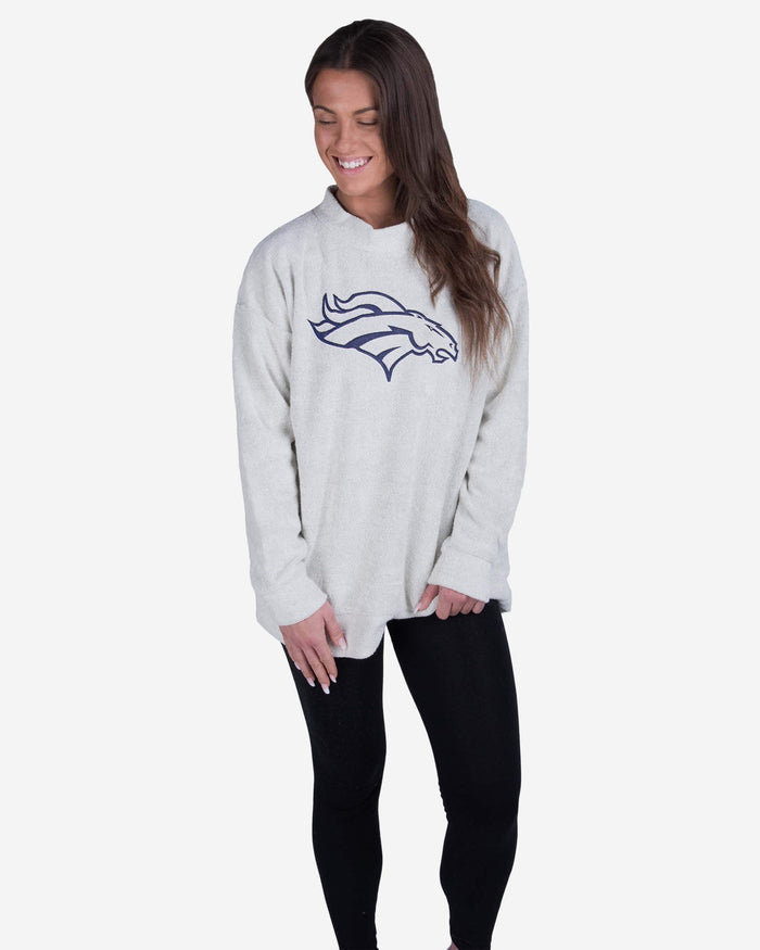 Denver Broncos Womens Oversized Comfy Sweater FOCO - FOCO.com