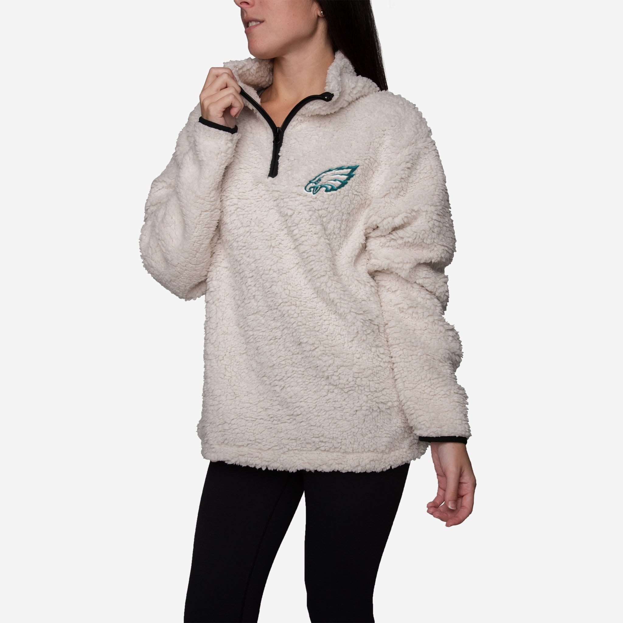 FOCO Philadelphia Eagles Quarter Zip Hoodie