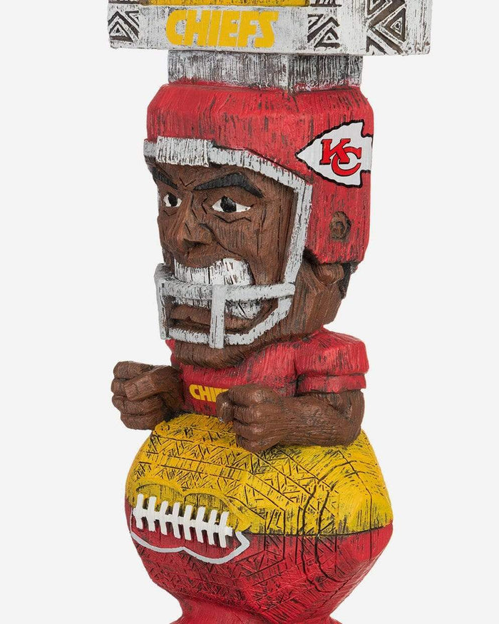 Kansas City Chiefs Tiki Totem Figurine FOCO - FOCO.com