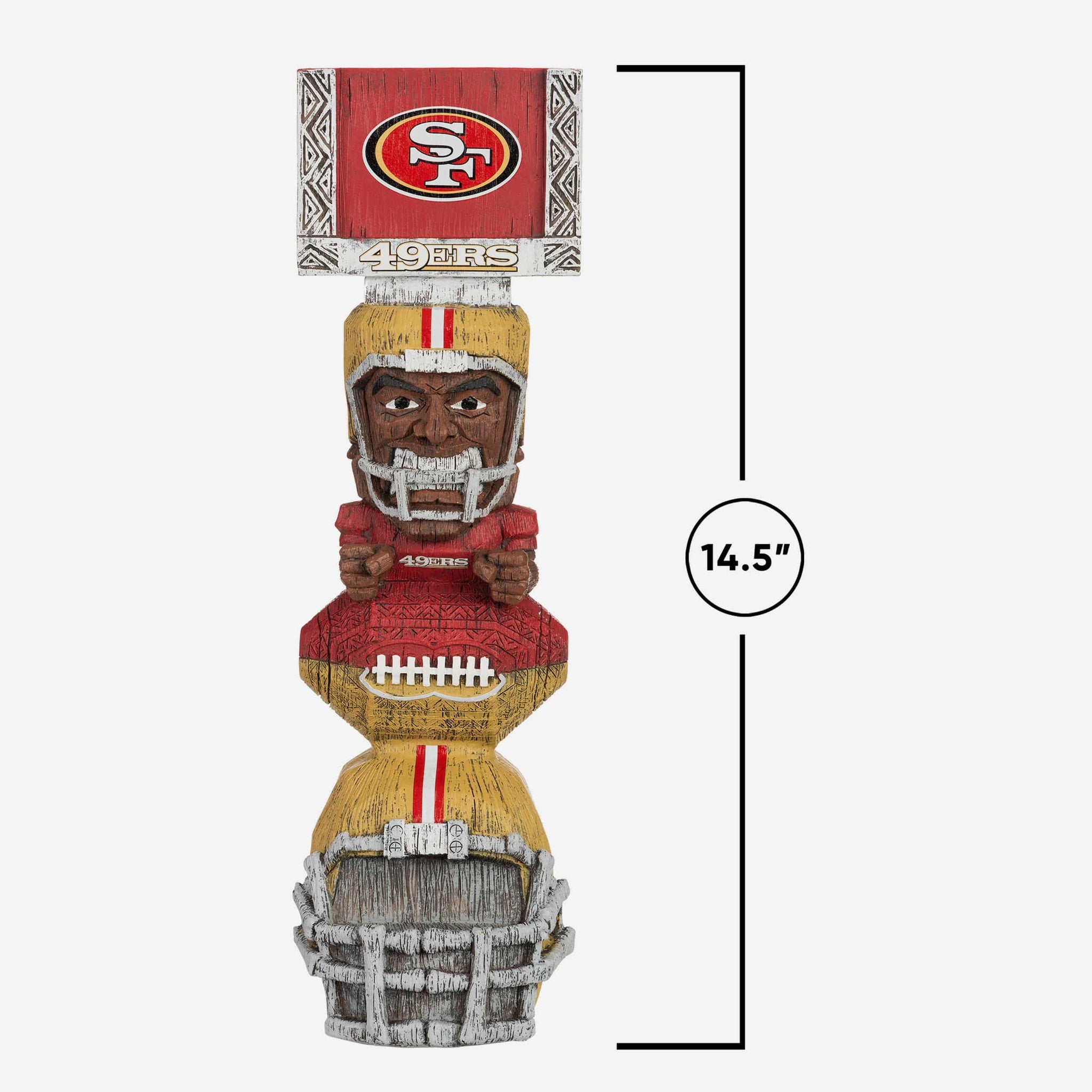 San Francisco 49ers Tiki Totem Figurine FOCO