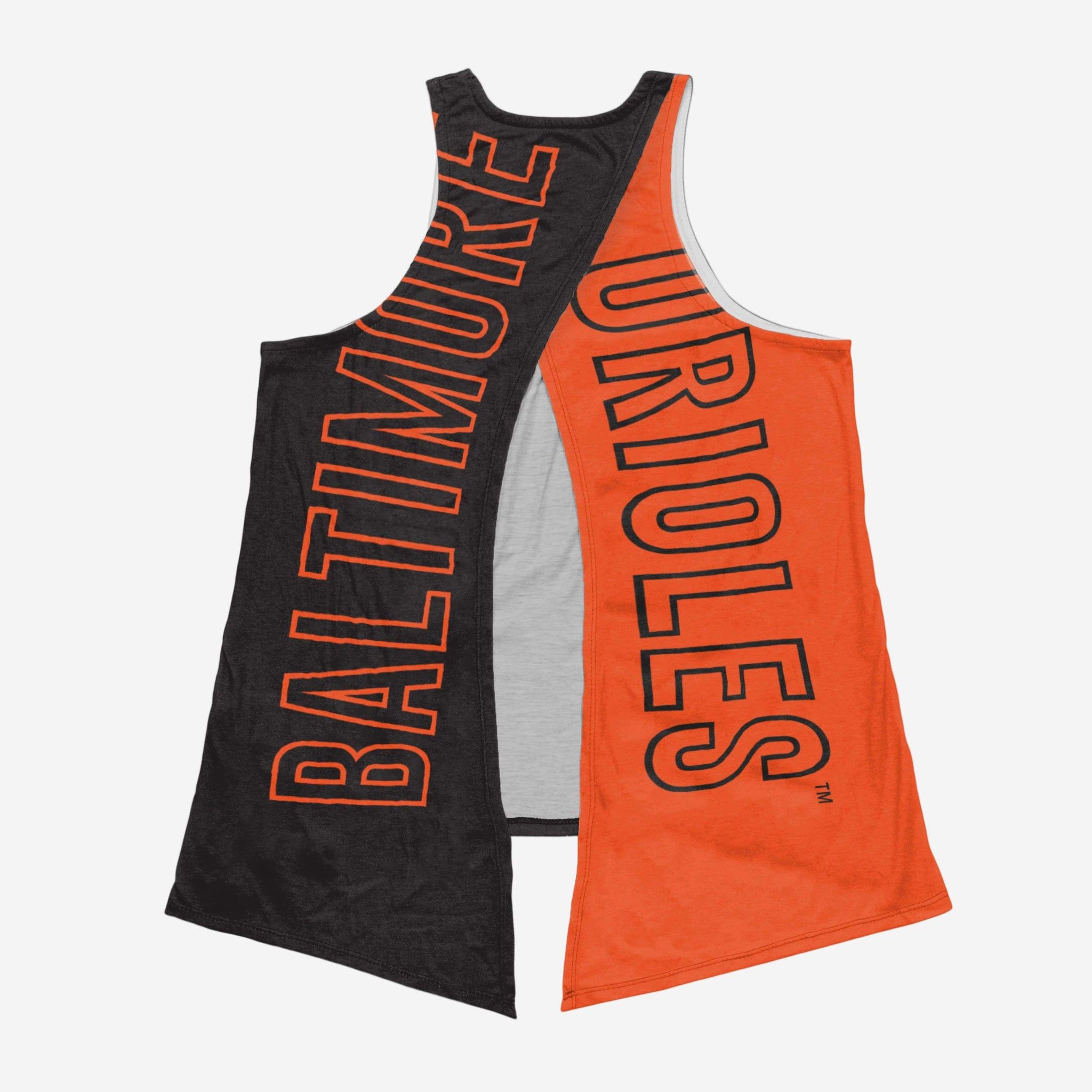 Youth Black Baltimore Orioles Icon Wordmark Sleeveless Tank Top