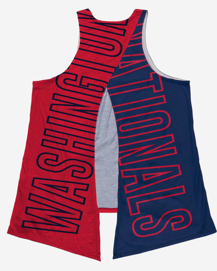 Washington Nationals 2019 World Series Champions Womens Tie-Breaker Sleeveless Top FOCO - FOCO.com