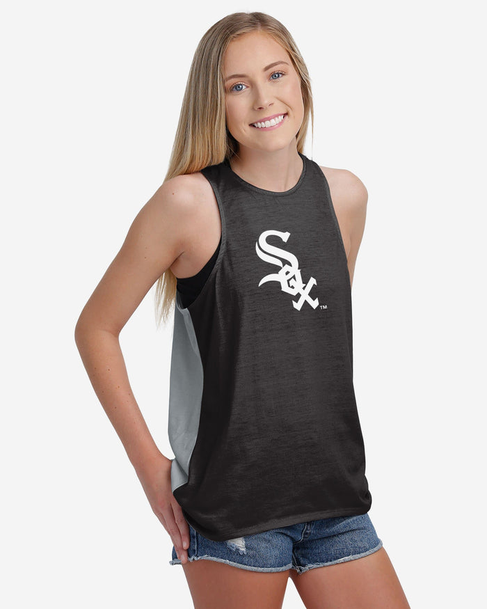 Chicago White Sox Womens Tie-Breaker Sleeveless Top FOCO - FOCO.com