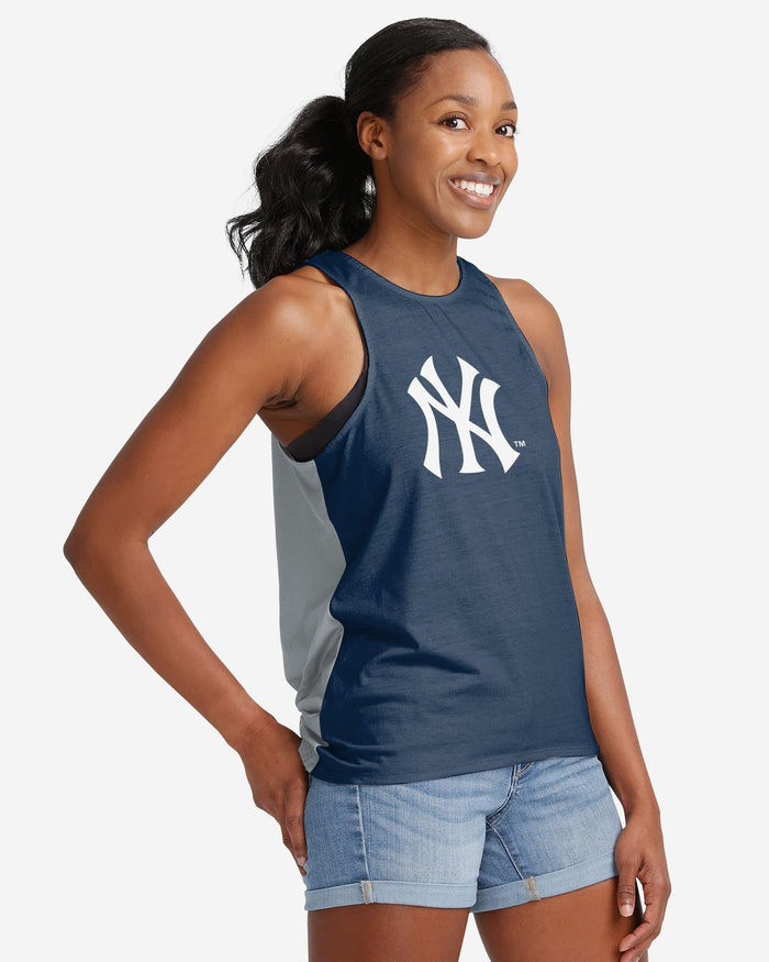 FOCO New York Yankees Womens Tie-Breaker Sleeveless Top, Size: 2XL