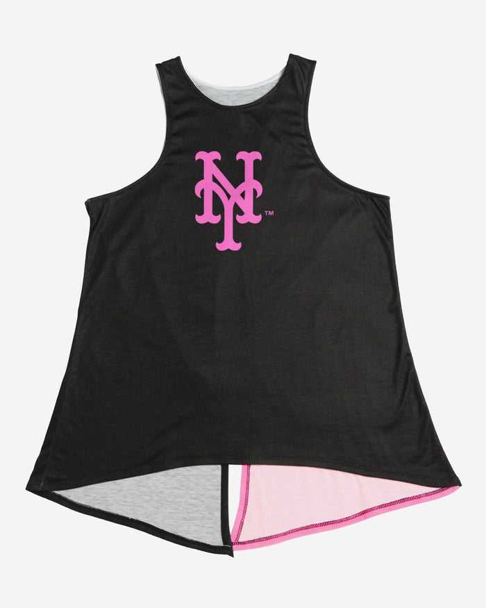 FOCO New York Yankees Womens Highlights Tie-Breaker Sleeveless Top, Size: L