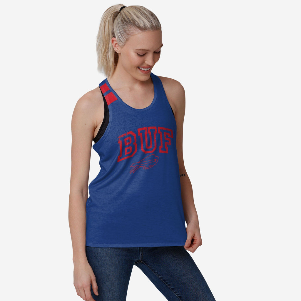 Buffalo Bills Womens Team Twist Sleeveless Top FOCO