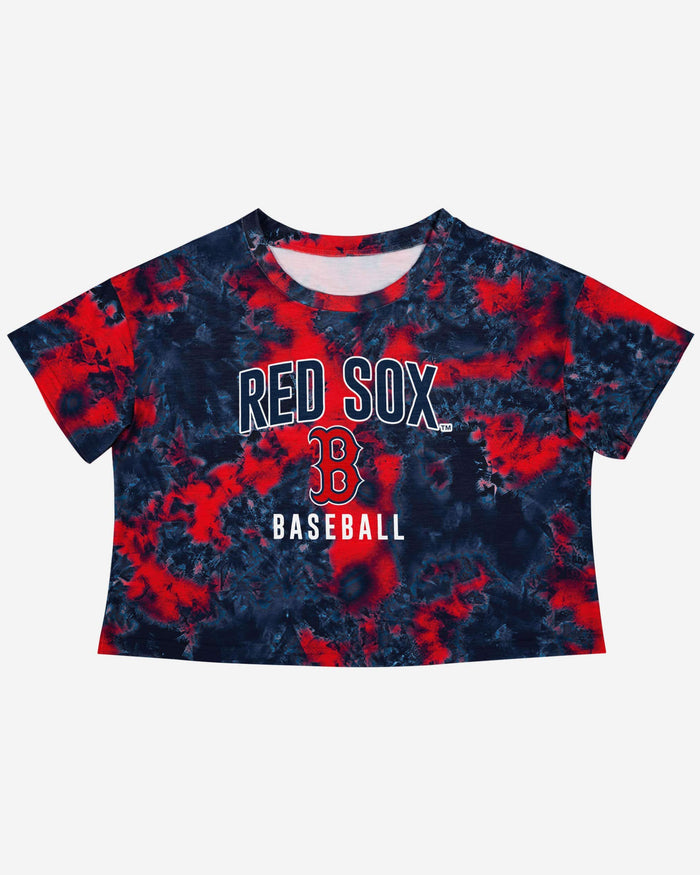 Red Sox, Tops, Tie Dye Red Sox Shirt