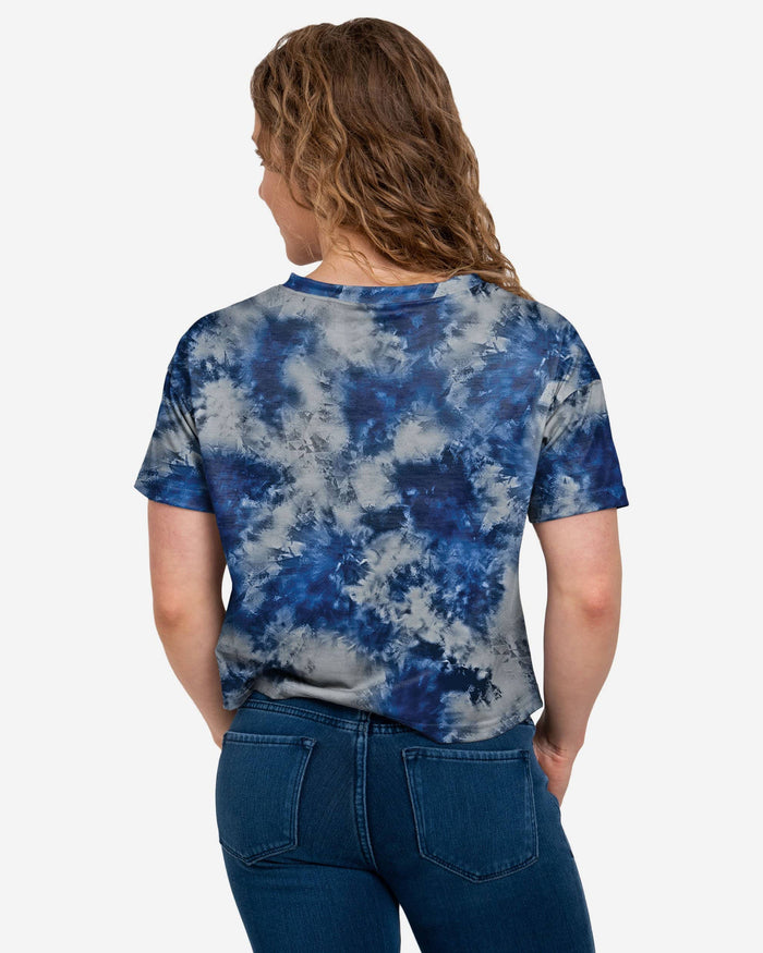 Los Angeles Dodgers MLB Womens To Tie-Dye For Crop Top