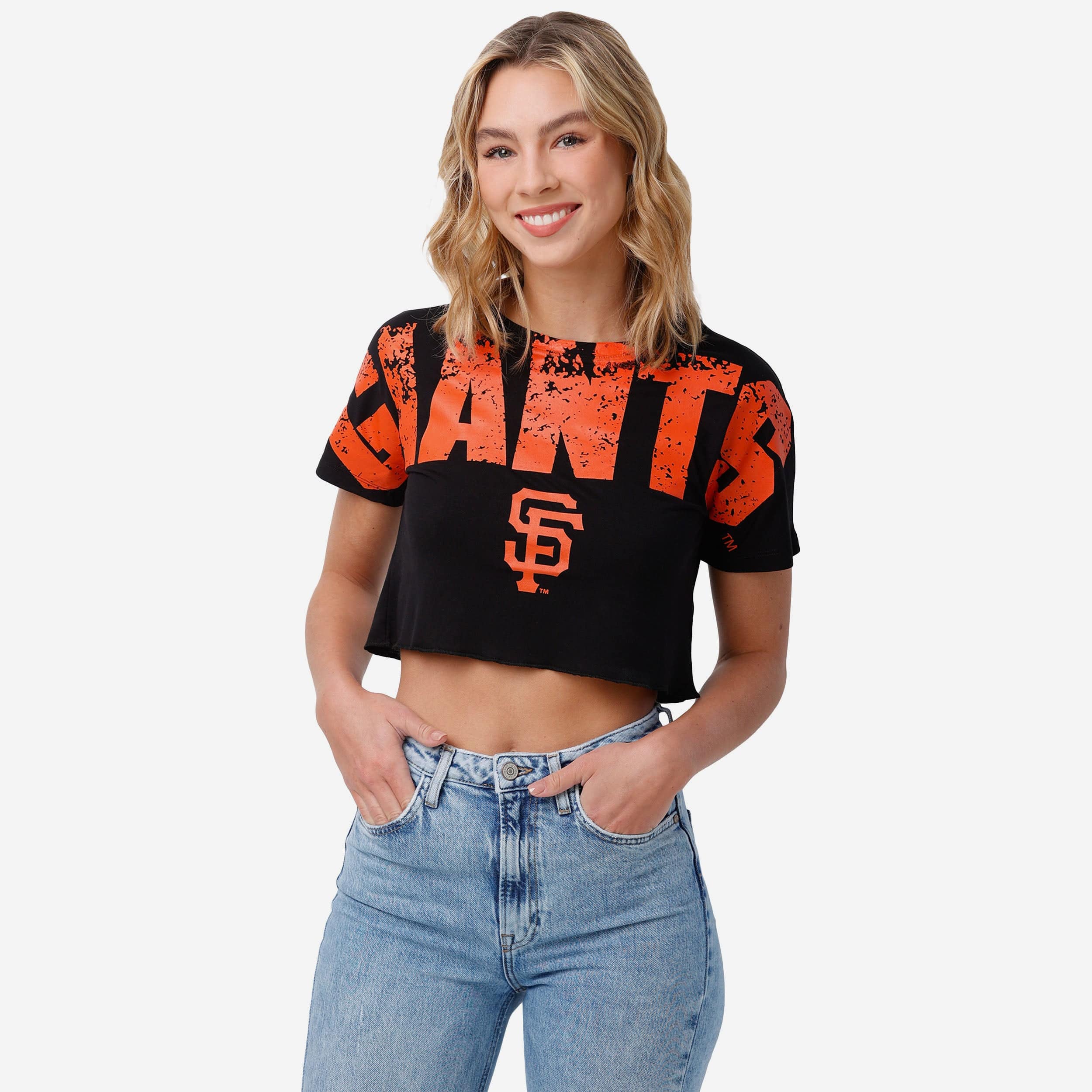 San Francisco 49ers Womens Cold Shoulder T-Shirt FOCO