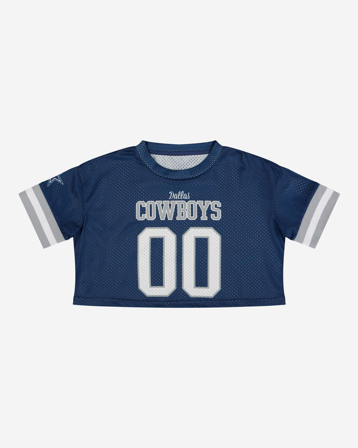 Dallas Cowboys Womens Gameday Mesh Crop Top FOCO - FOCO.com