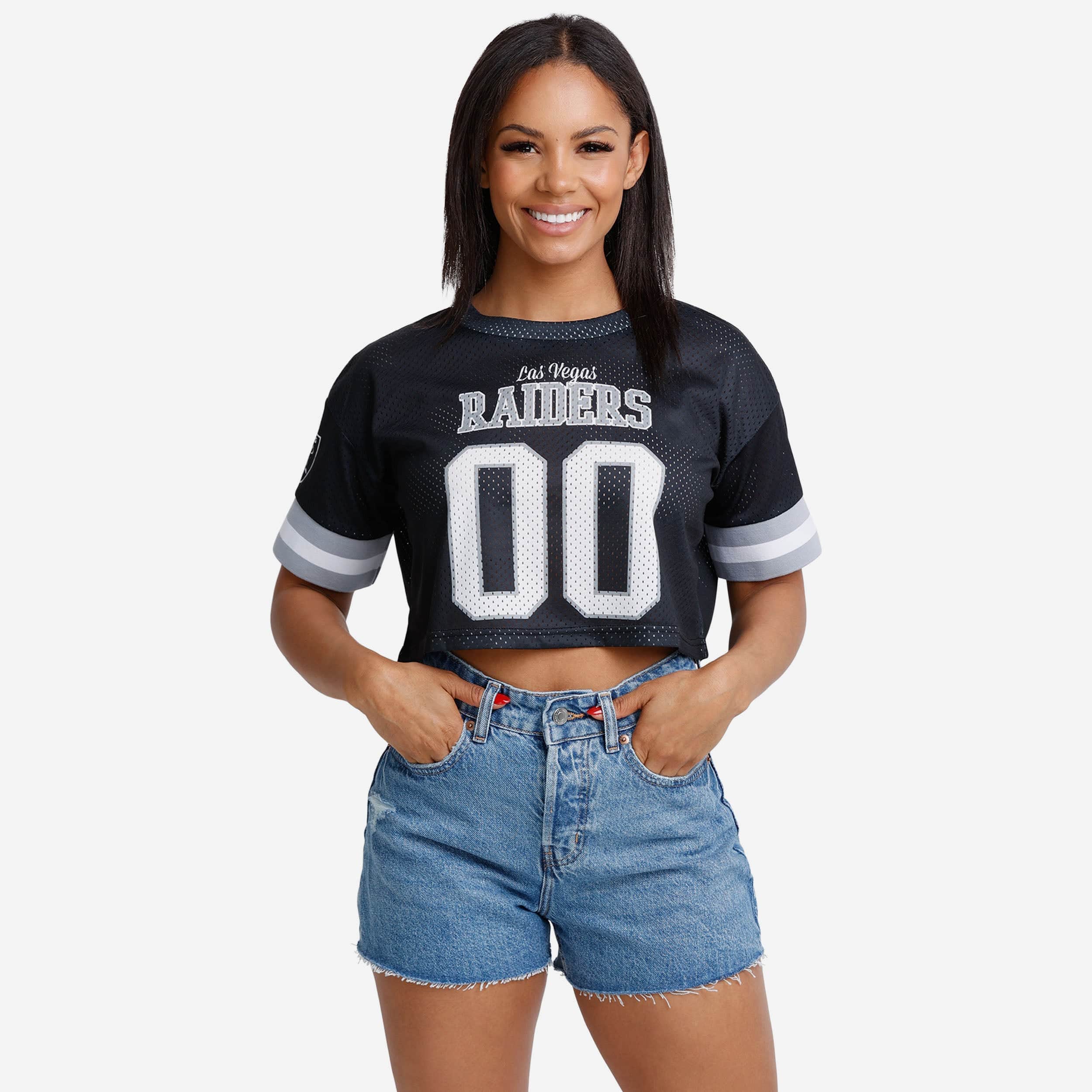 FOCO Las Vegas Raiders NFL Womens Gameday Ready Lounge Shirt