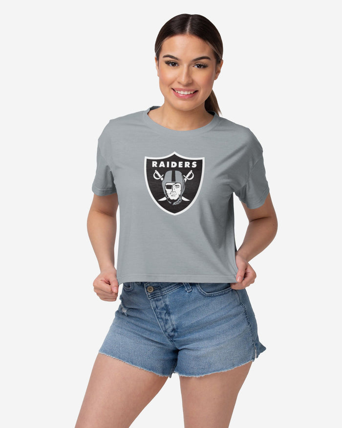 Las Vegas Raiders Womens Gameday Ready Lounge Shirt FOCO