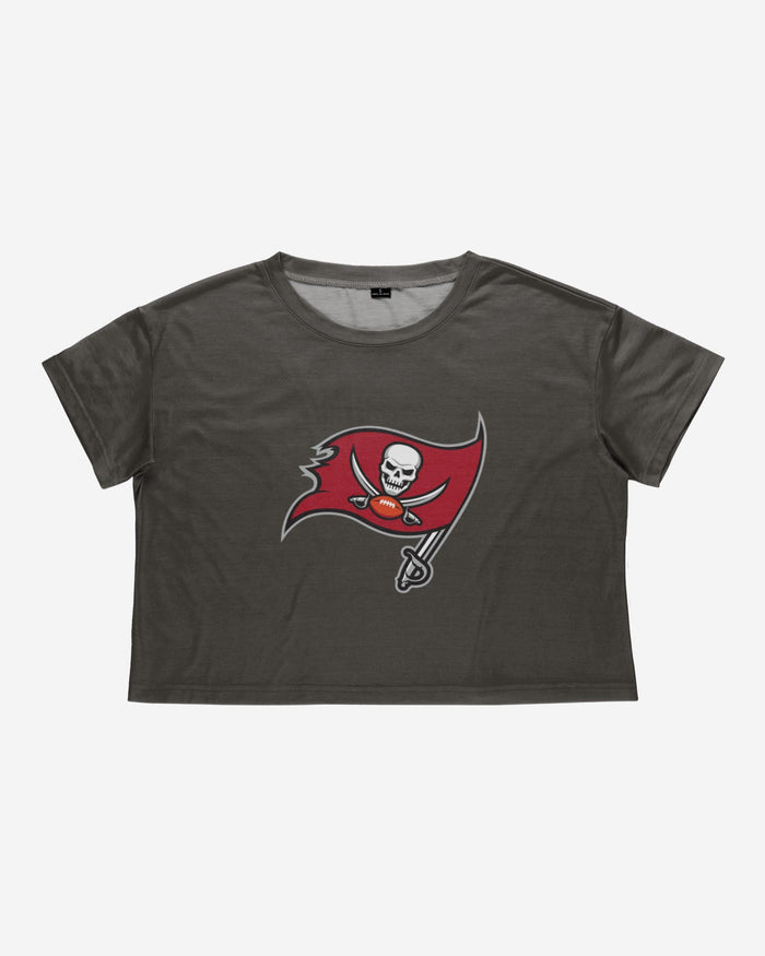 Tampa Bay Buccaneers Womens Alternate Team Color Crop Top FOCO - FOCO.com